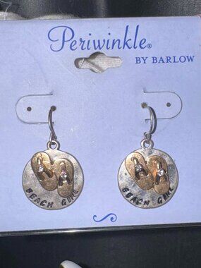 Beach Girl Flip Flop Earrings